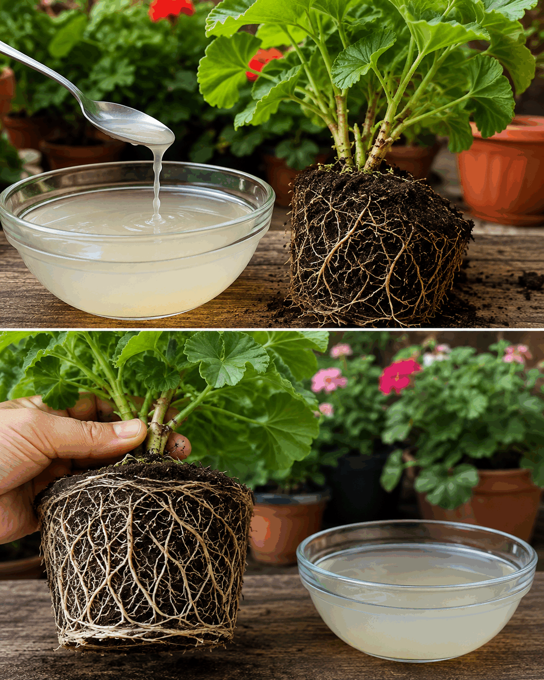 El ingrediente natural que fortalece las raíces de tus plantas