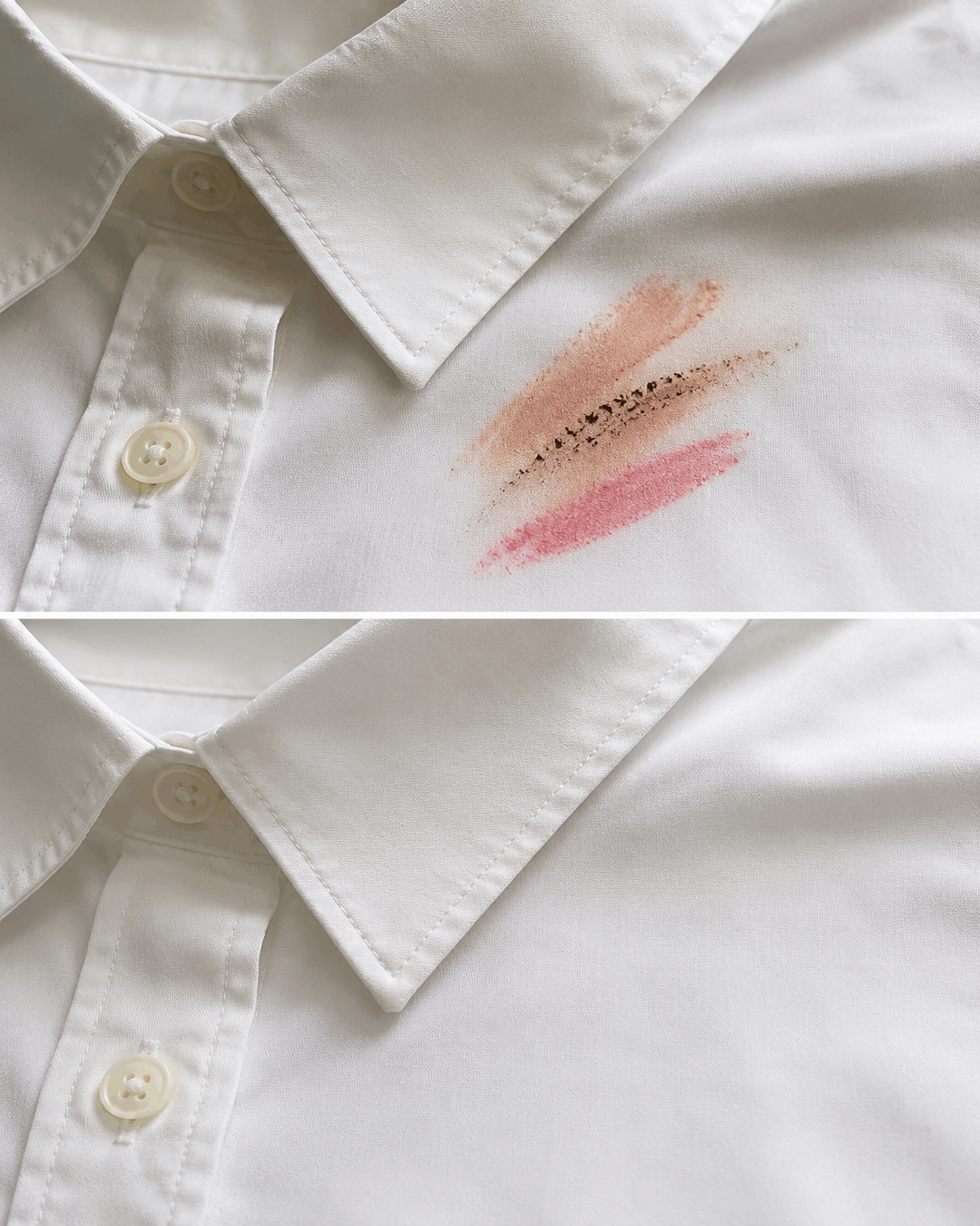 Cómo quitar manchas de maquillaje de la ropa