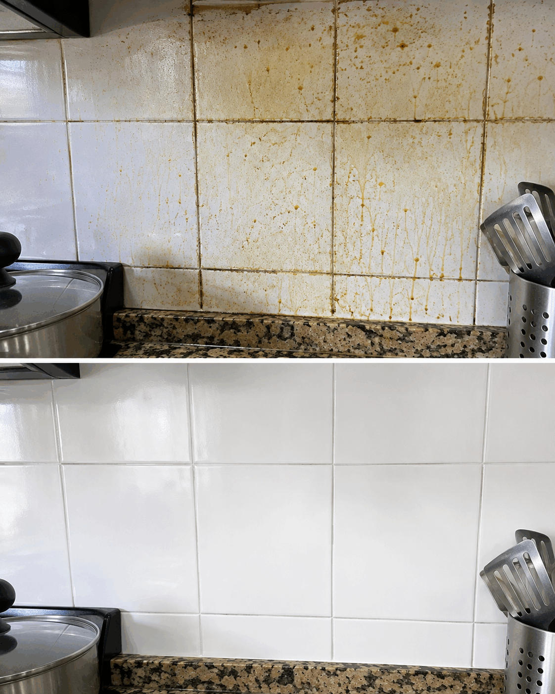 Cómo eliminar la grasa pegada de los azulejos de la cocina sin esfuerzo