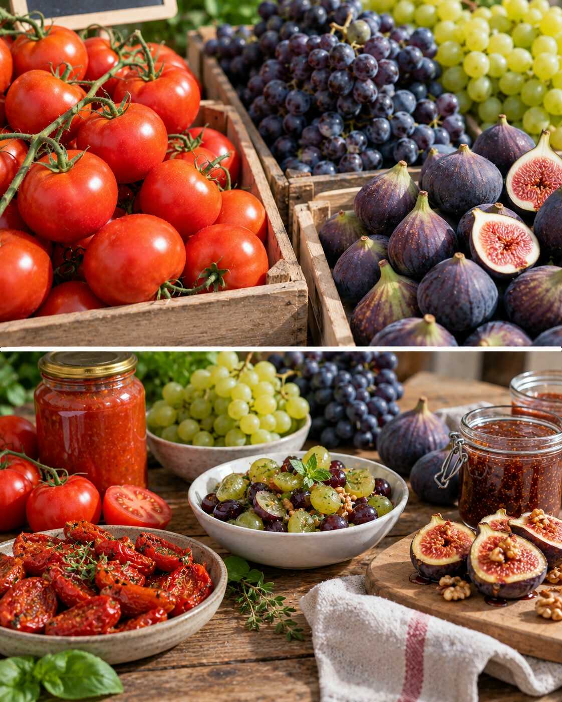 Tomates, uvas e higos coinciden ahora en el mercado: cómo aprovechar septiembre antes de que cambie la temporada