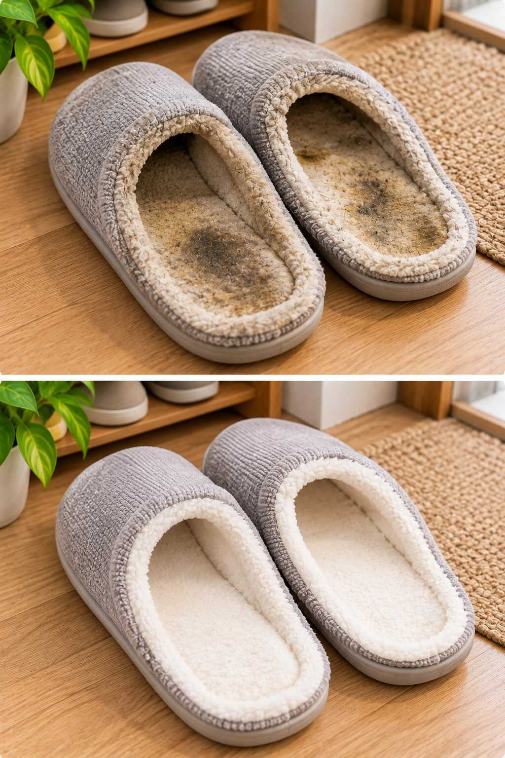 ¿Tus zapatillas de casa empiezan a oler aunque por fuera parezcan limpias? El interior también necesita atención