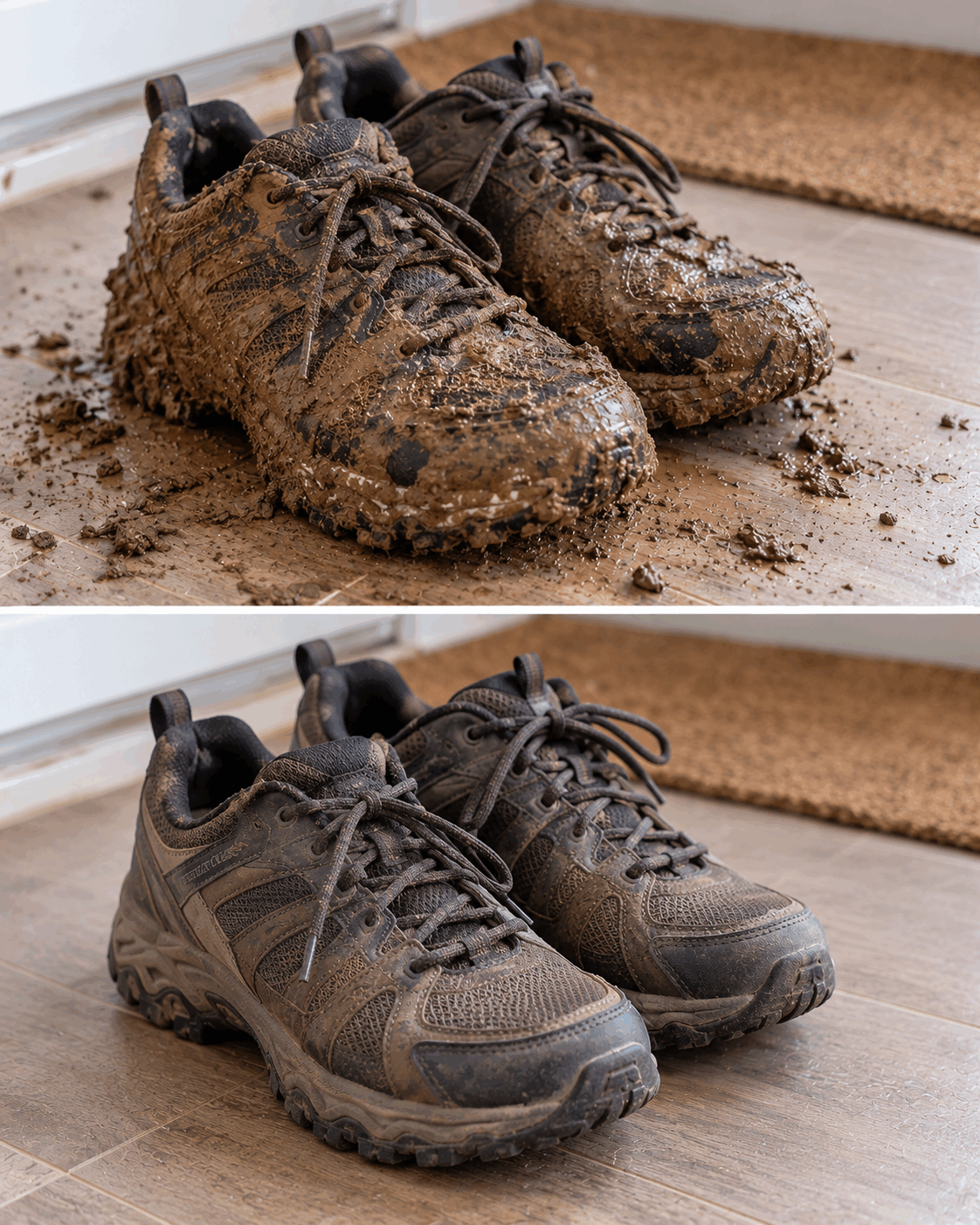 Por qué las abuelas dejaban los zapatos embarrados secarse antes de intentar retirar toda la tierra