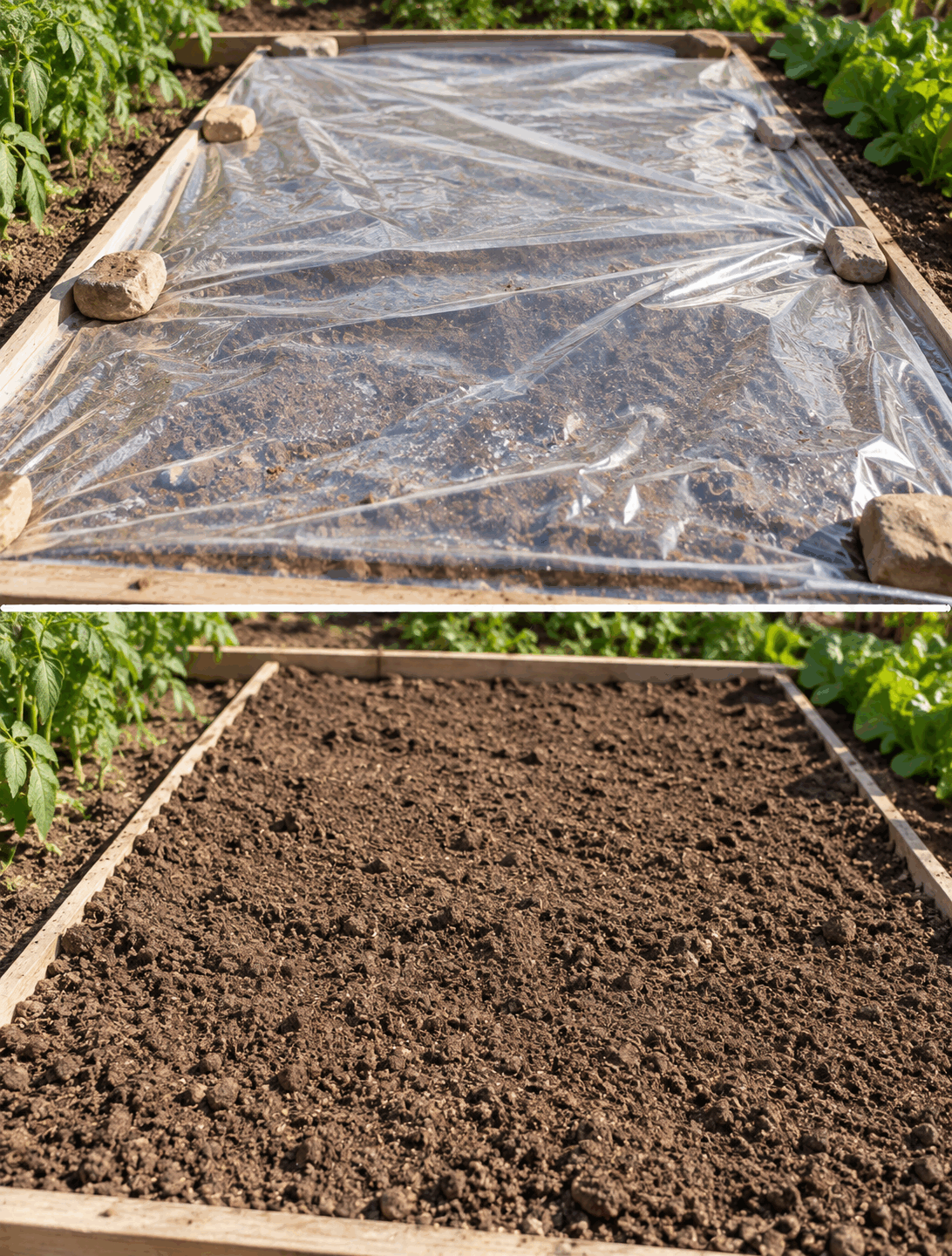 Qué es la solarización del suelo y por qué puede ayudarte a preparar una zona del huerto para el próximo cultivo