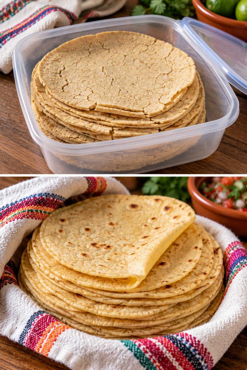 ¿Tus tortillas de maíz se vuelven duras al día siguiente? Así puedes guardarlas para que recuperen mejor su textura al calentarlas