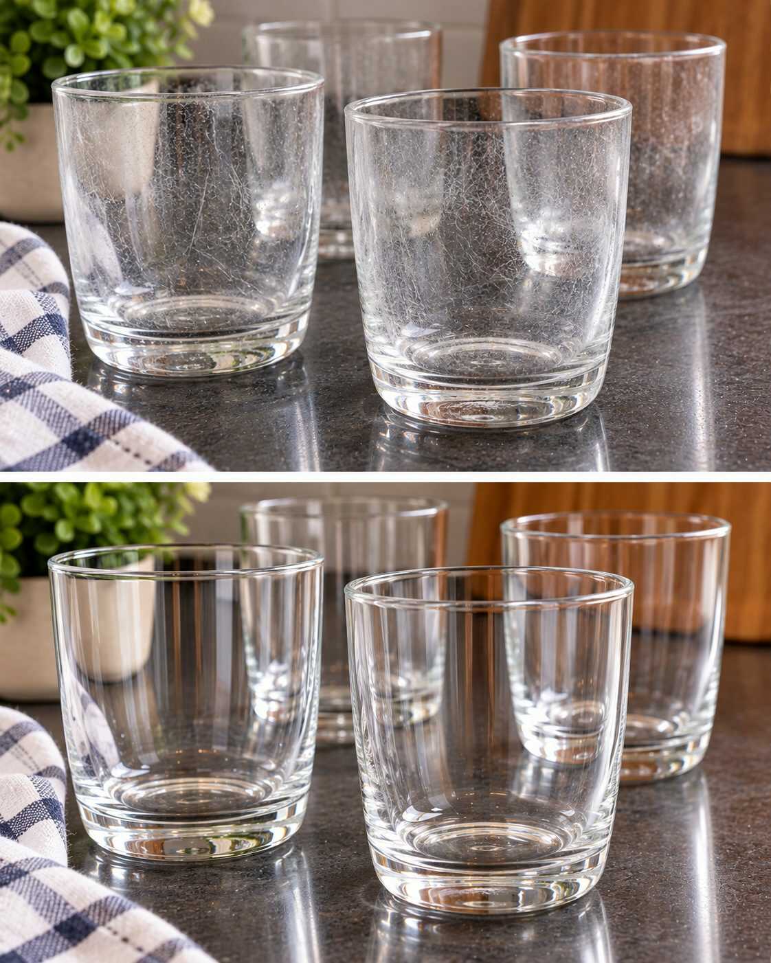 ¿Tus vasos de cristal tienen pequeños arañazos que los hacen parecer viejos? No intentes pulirlos con cualquier producto