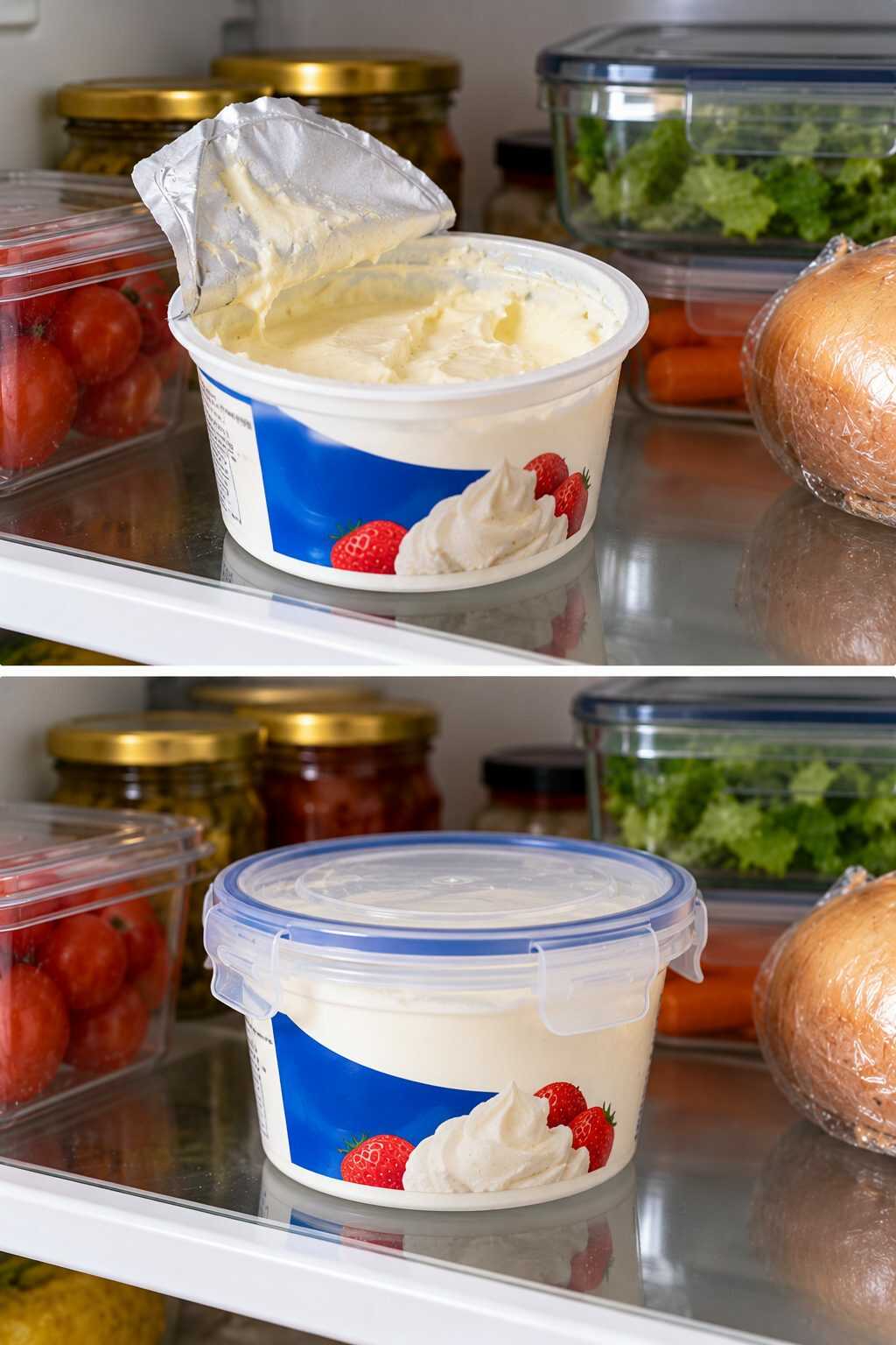 ¿La crema o nata abierta absorbe olores del refrigerador? La forma de cerrar el envase importa más de lo que parece