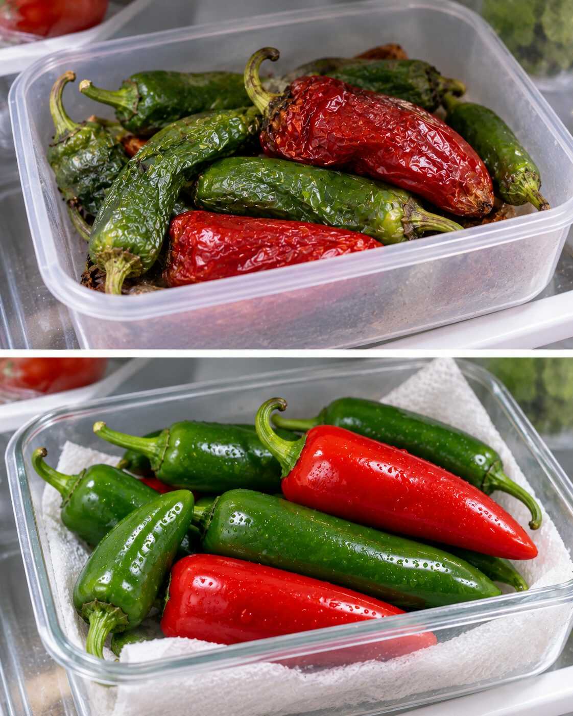 ¿Los chiles frescos empiezan a arrugarse antes de usarlos? El lugar donde los dejas puede acortar muchísimo su duración