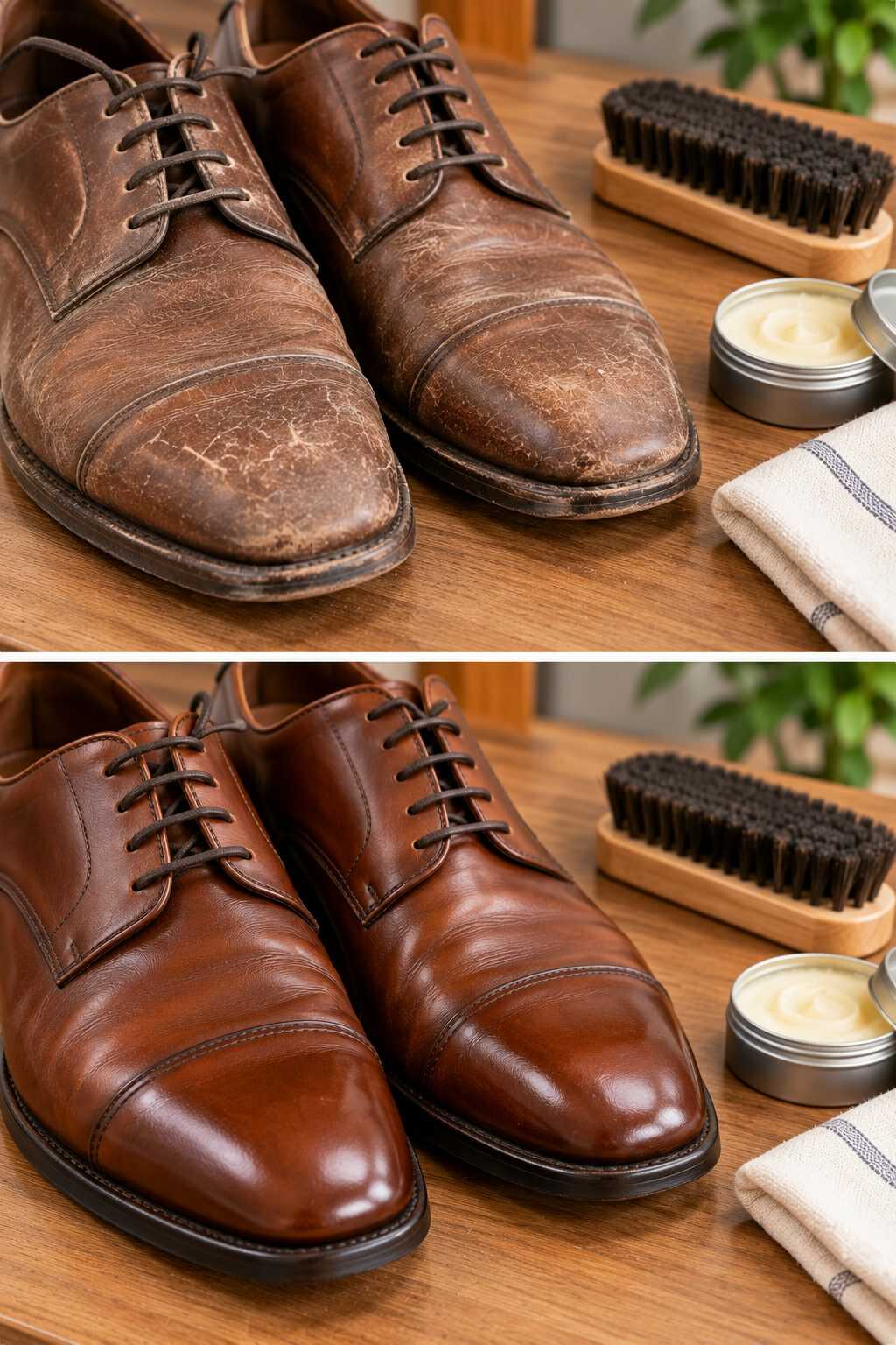 ¿Tus zapatos de cuero están empezando a resecarse y agrietarse? El cuidado tradicional que ayuda a conservarlos durante años
