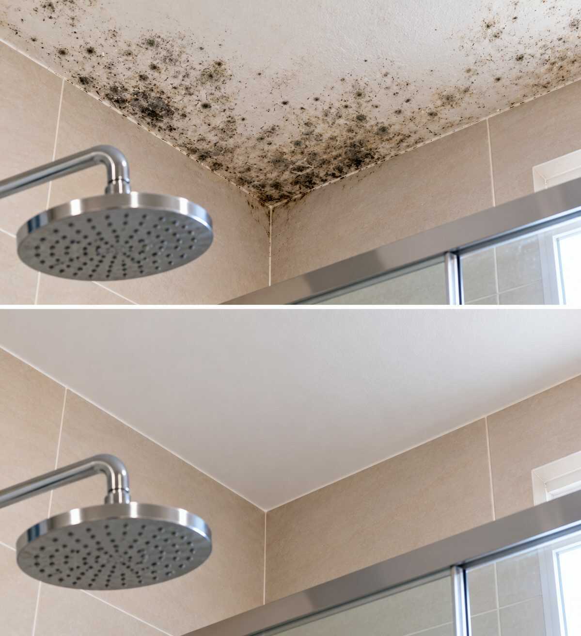 ¿Tu baño tiene manchas de moho en el techo aunque limpies los azulejos con frecuencia? El vapor acumulado puede estar afectando una zona que casi nunca revisas.
