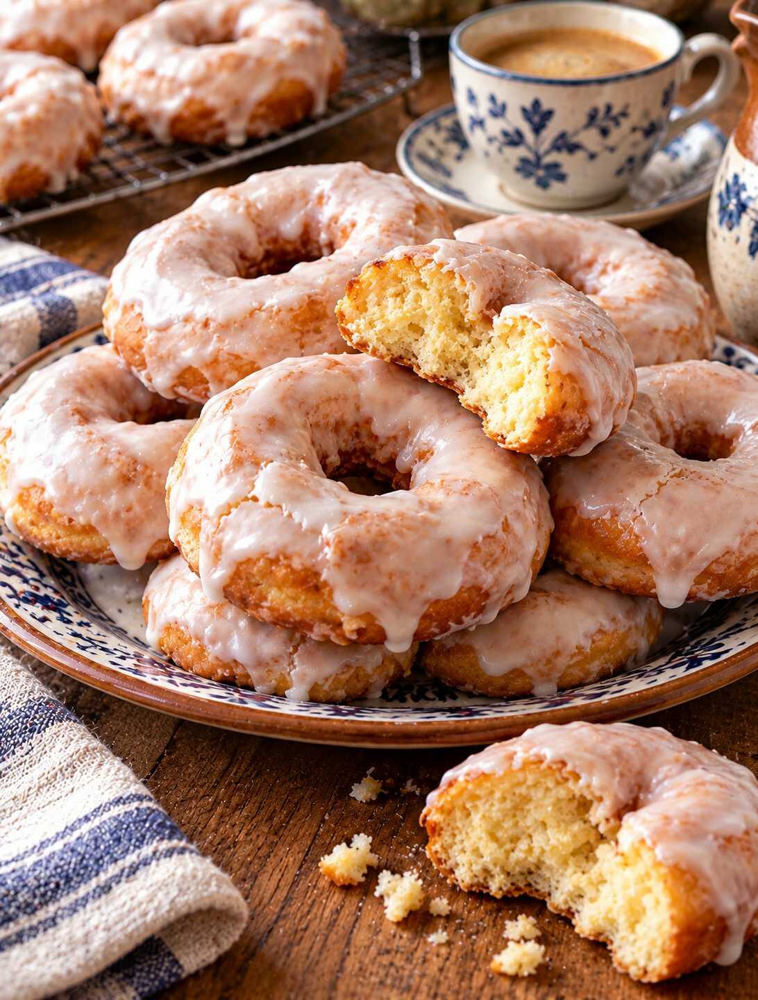 Rosquillas de San Froilán: el dulce tradicional de León, esponjoso por dentro y cubierto con un delicado glaseado, perfecto para acompañar el café