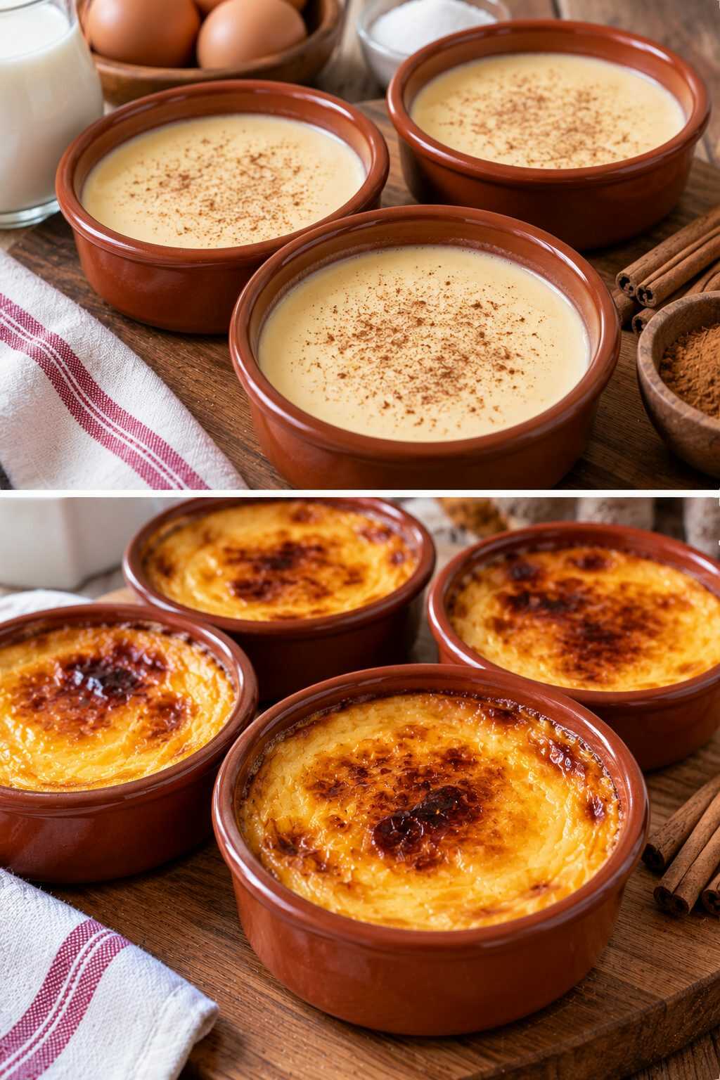 🍮 Jericalla casera: el postre mexicano de leche, huevo y canela con esa irresistible capa dorada por encima