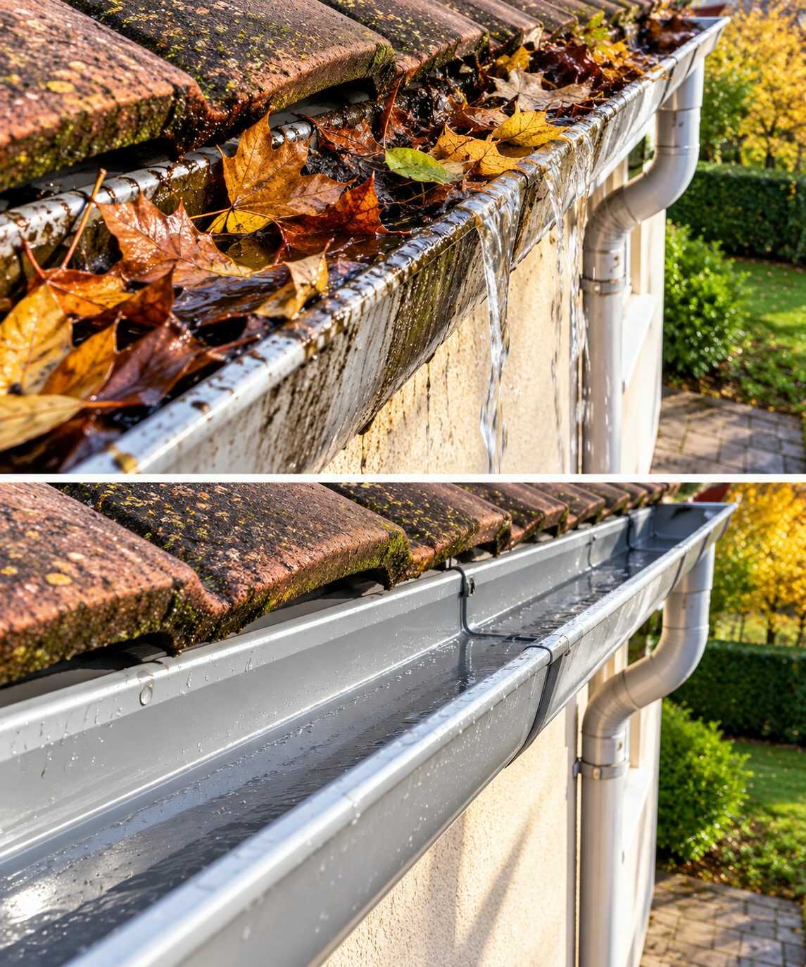 🍂 ¿Los canalones se llenan de hojas y el agua cae por la fachada? Octubre es buen momento para revisar si están obstruidos, sin subir al tejado