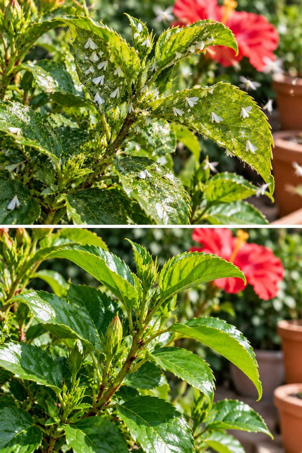 ¿Aparecieron pequeños insectos blancos que vuelan al tocar tus plantas? La mosca blanca despierta con la primavera: contrólala antes de que invada el jardín