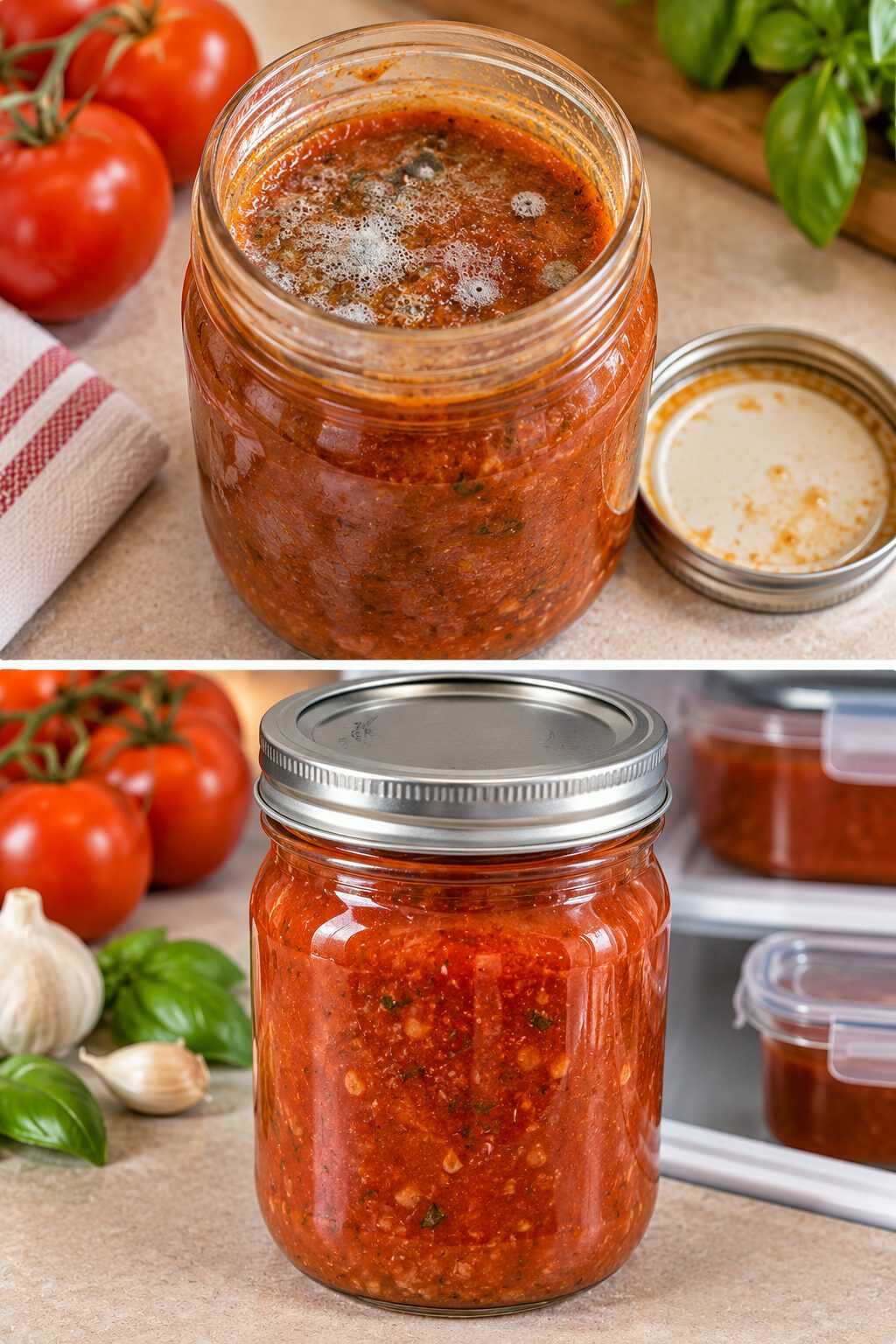 ¿La salsa casera cambia de olor pocos días después de prepararla? Enfriarla y guardarla correctamente importa tanto como los ingredientes