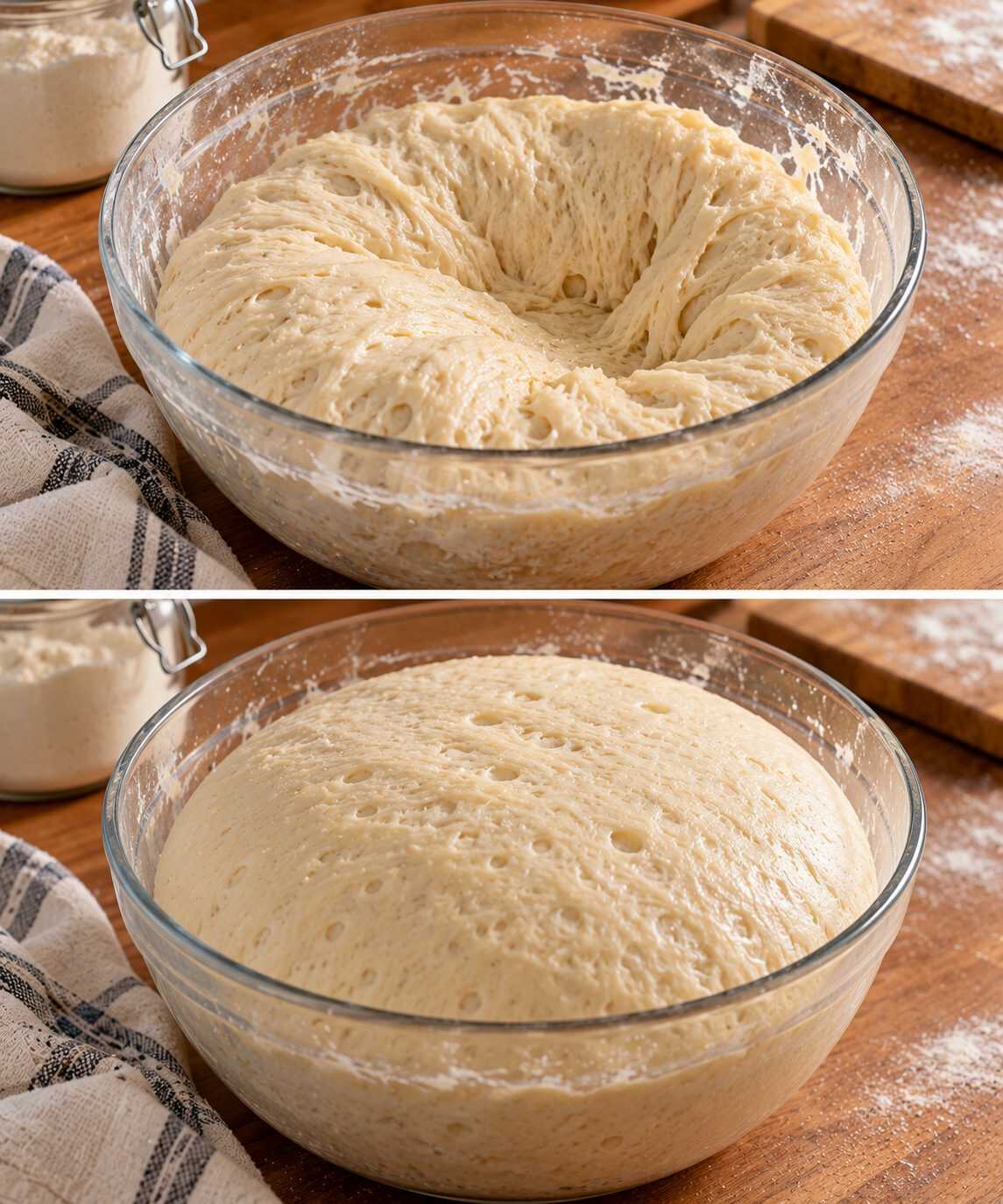 🍞 ¿Tu masa de pan crece demasiado rápido y luego se hunde? Aprende a reconocer cuándo la fermentación se ha pasado