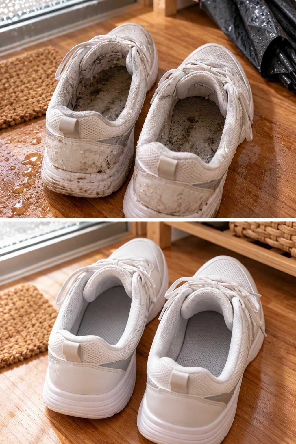 👟 ¿Tus zapatillas tienen olor a humedad después de una tormenta? Guardarlas antes de que el interior esté seco puede empeorar el problema