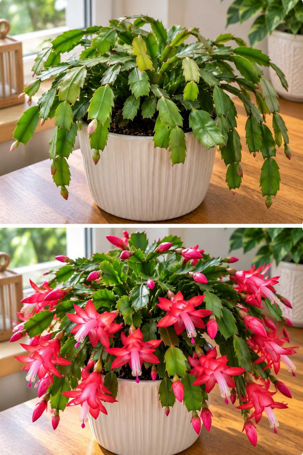 ¿Tu cactus de Navidad nunca florece en Navidad? Octubre es el momento de empezar a darle las condiciones que necesita