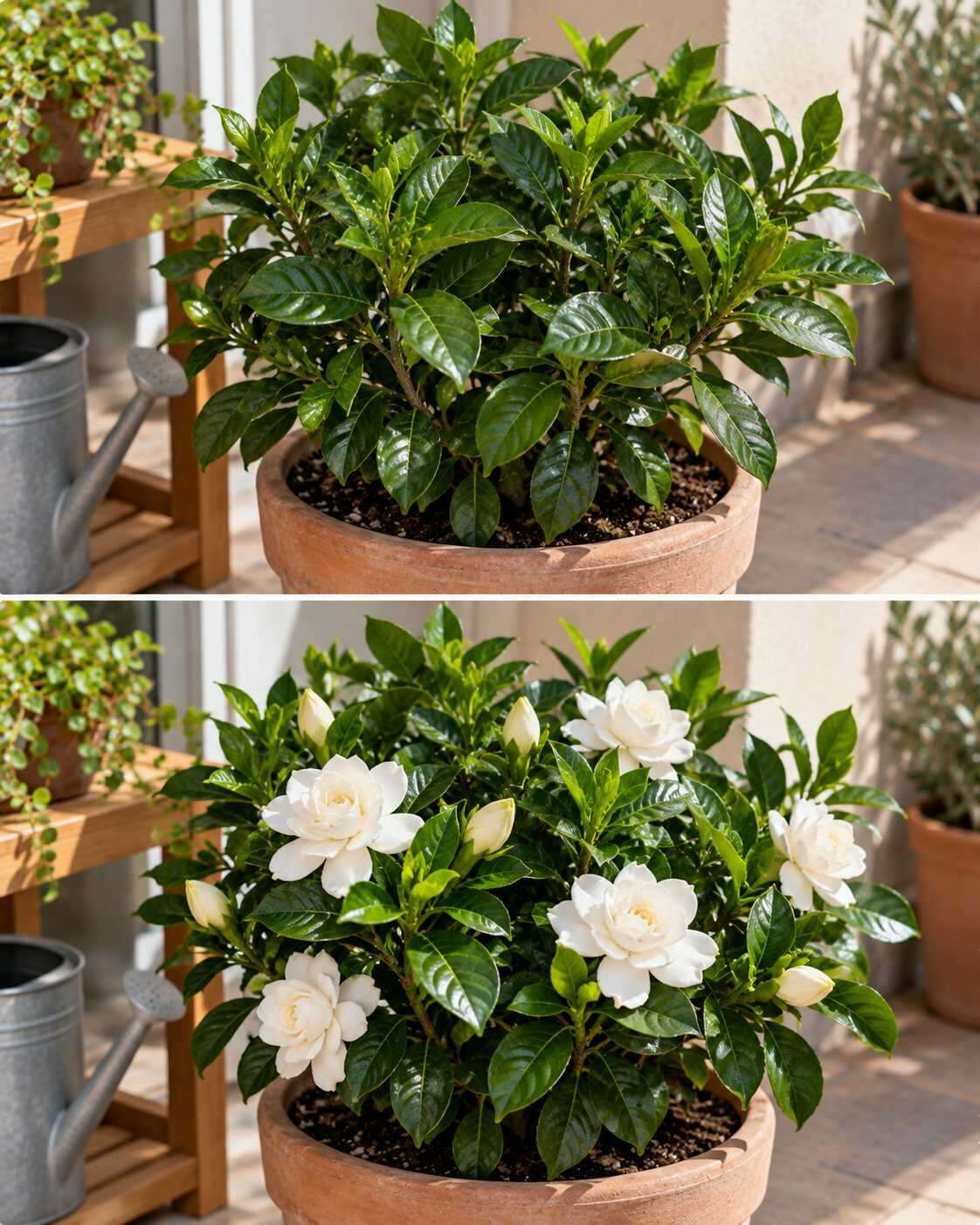 ¿Tu gardenia tiene hojas verdes pero se niega a florecer? Este equilibrio entre luz y riego puede estar frenándola