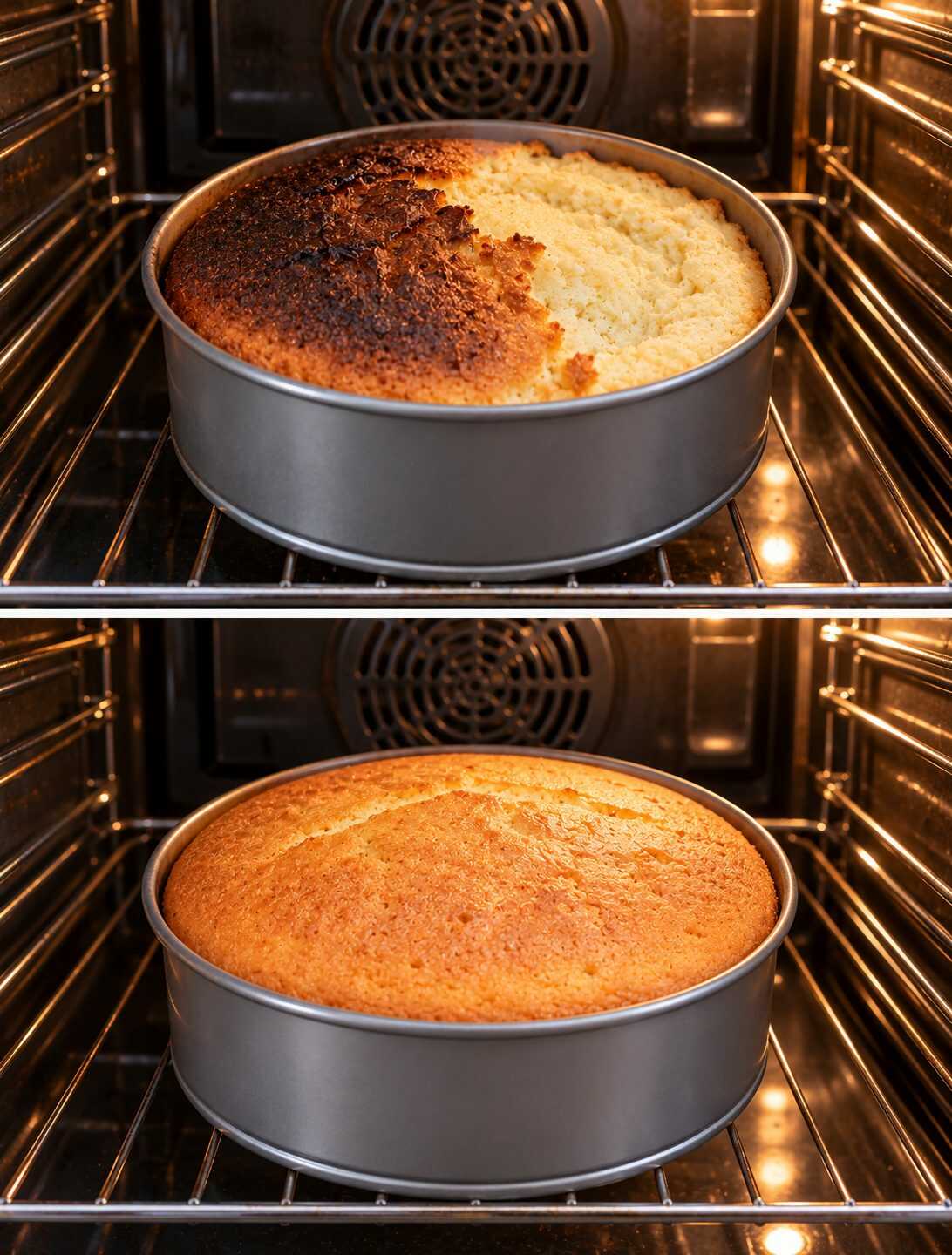 ¿Tu horno deja los bizcochos quemados por un lado y crudos por el otro? Antes de cambiar la receta, comprueba si está calentando de manera uniforme.