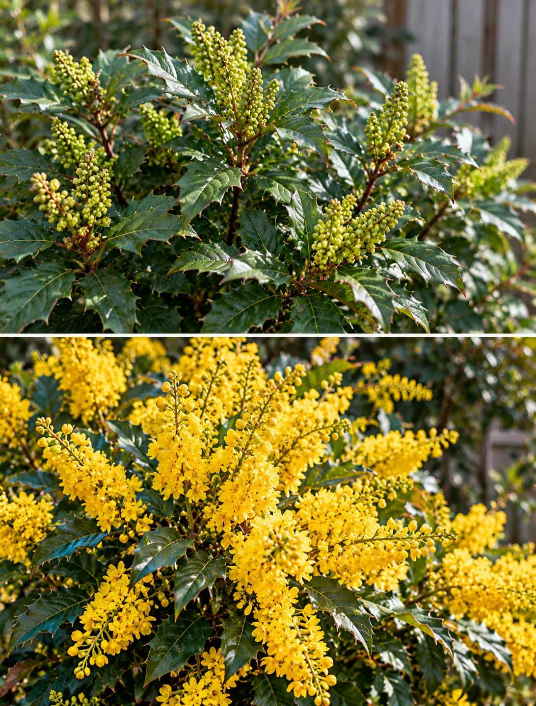 ¿Quieres que tu mahonia se cubra de racimos amarillos cuando casi ninguna planta florece? Octubre es un buen momento para preparar su espectacular floración de invierno.