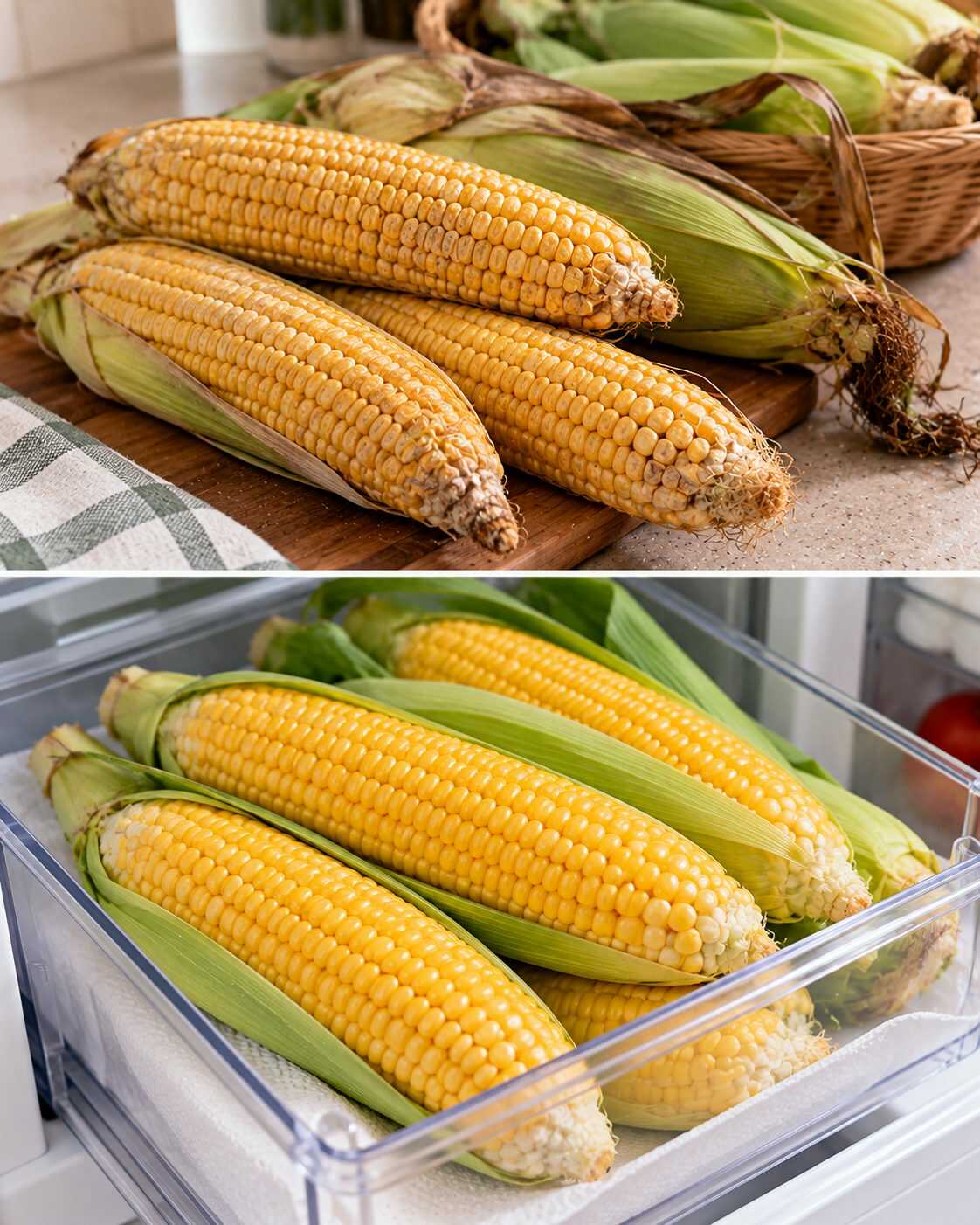 🌽 ¿El maíz fresco pierde dulzor demasiado rápido después de comprarlo? El tiempo antes de refrigerarlo importa más de lo que parece