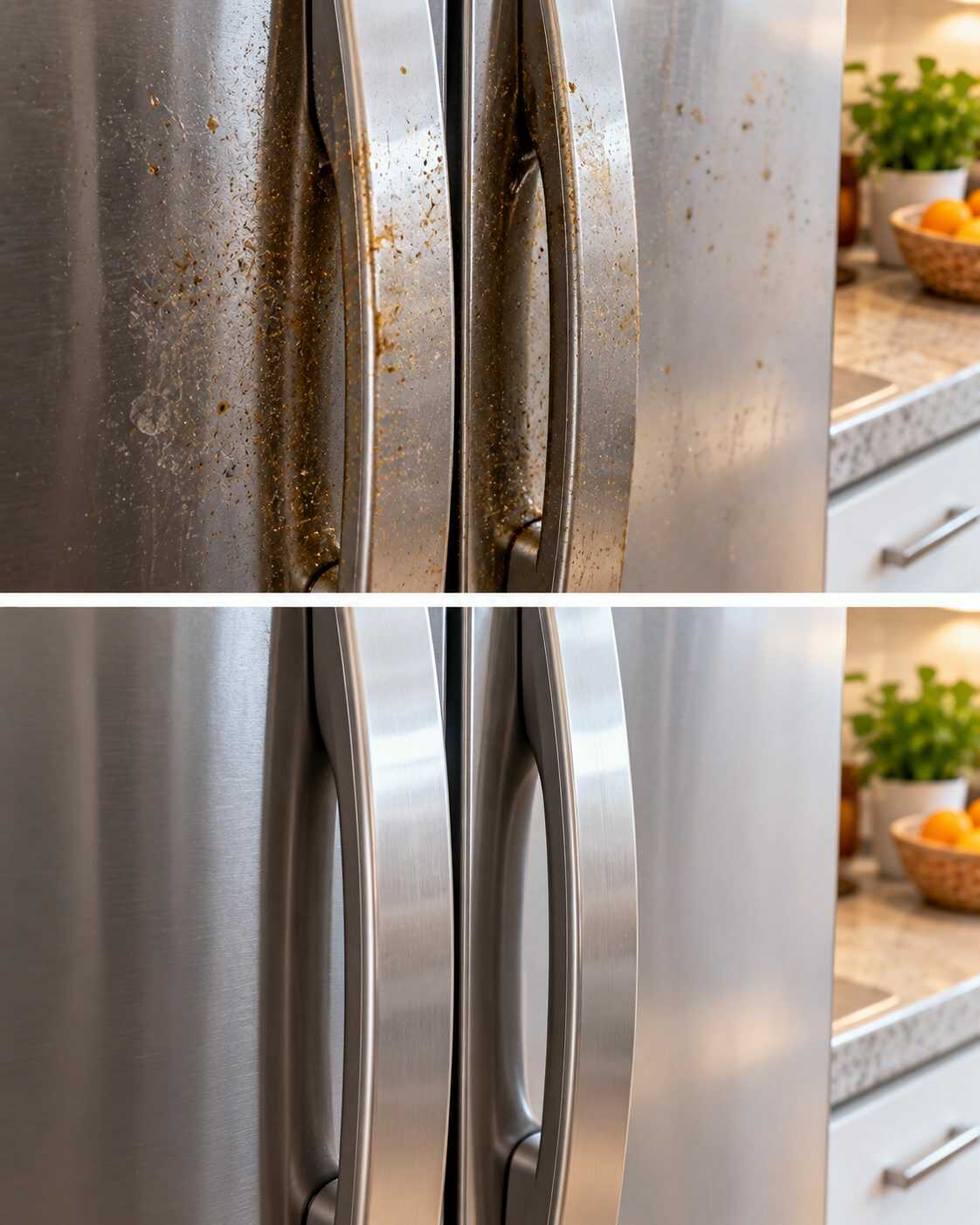¿Tu refrigerador tiene suciedad pegada alrededor de las manijas? Es una de las zonas que tocamos constantemente mientras cocinamos